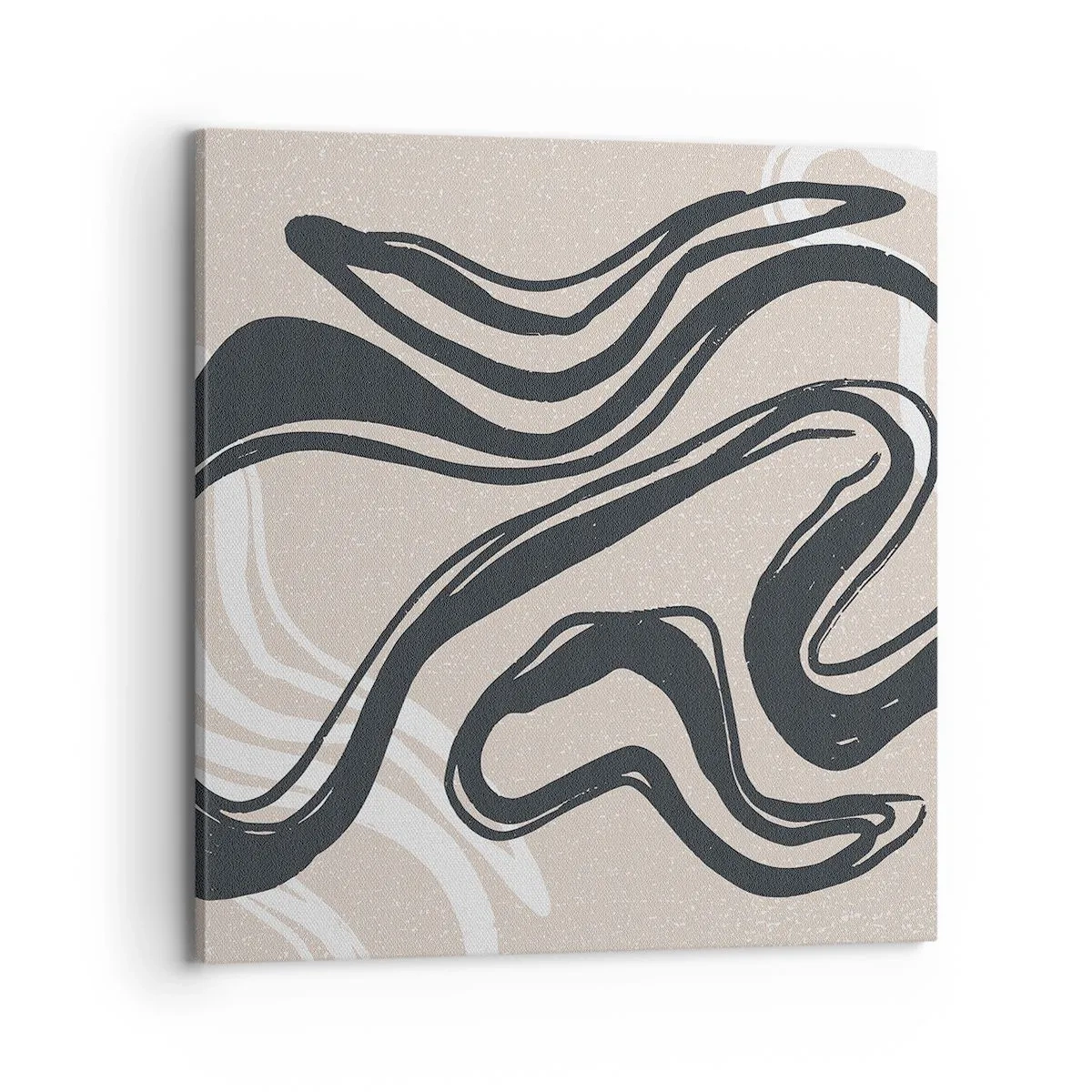 Bild auf Leinwand - Leinwandbild - Vervielfachter Ausdruck - 70x70 cm