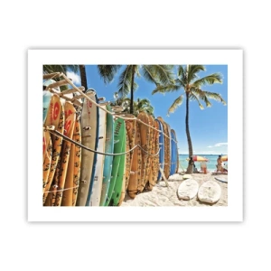 Poster - Sonniger Spaß - 50x40 cm