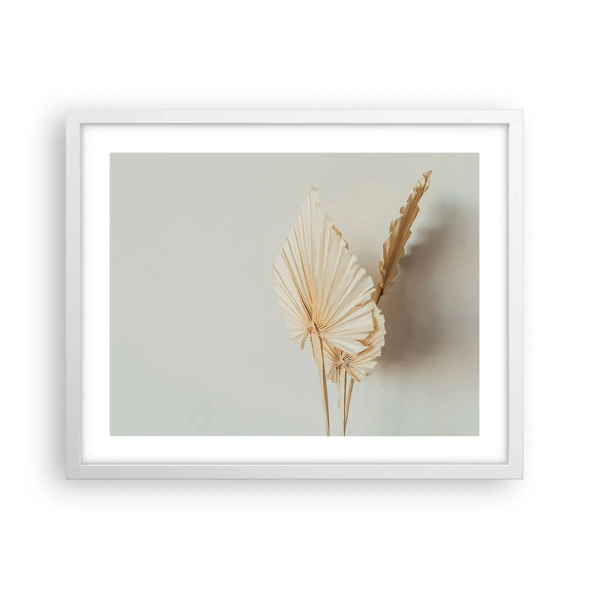 Poster in einem weißen Rahmen - Wenn Sie Erleichterung brauchen - 50x40 cm