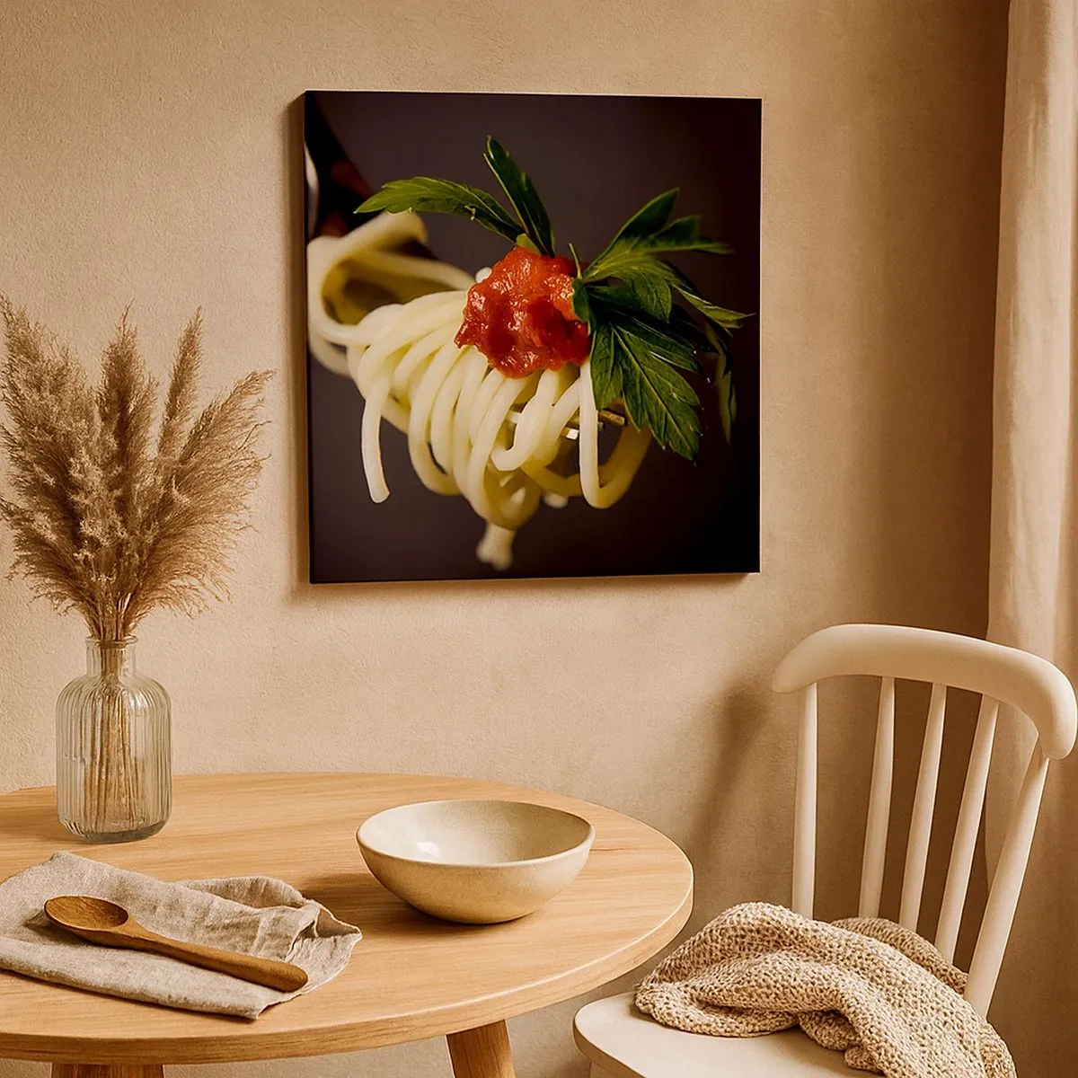 Bild auf Leinwand - Leinwandbild - Ein leckerer Bissen - 30x30 cm