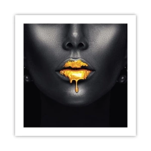 Poster - Goldmaul - 50x50 cm