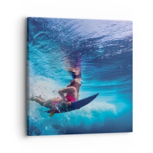 Bild auf Leinwand - Leinwandbild - Tiefe der Freude - 30x30 cm