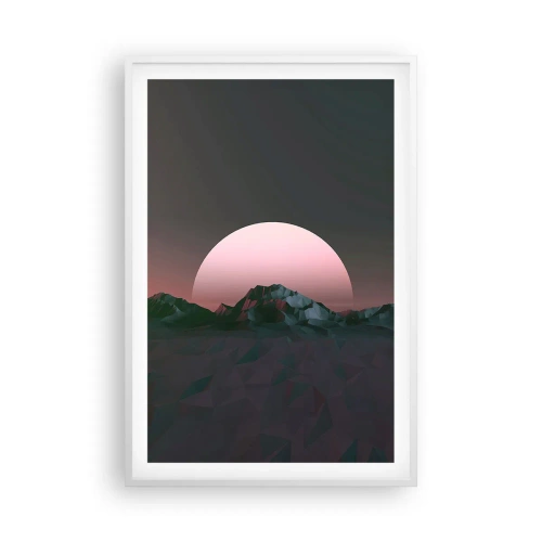 Poster in einem weißen Rahmen - In einer Nachbargalaxie - 61x91 cm