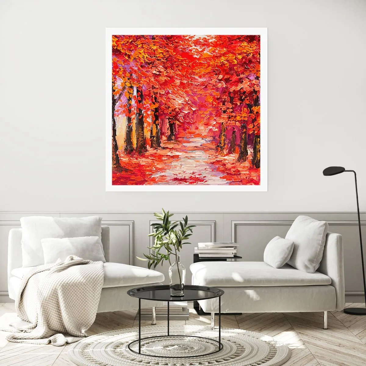 Poster - Herbstlicher Eindruck - 40x40 cm