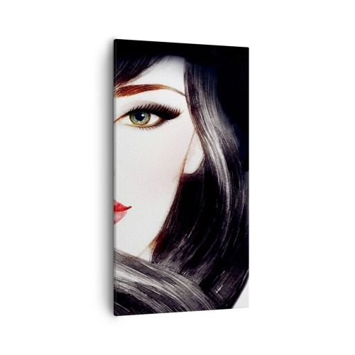 Bild auf Leinwand - Leinwandbild - Saphir-Optik - 55x100 cm