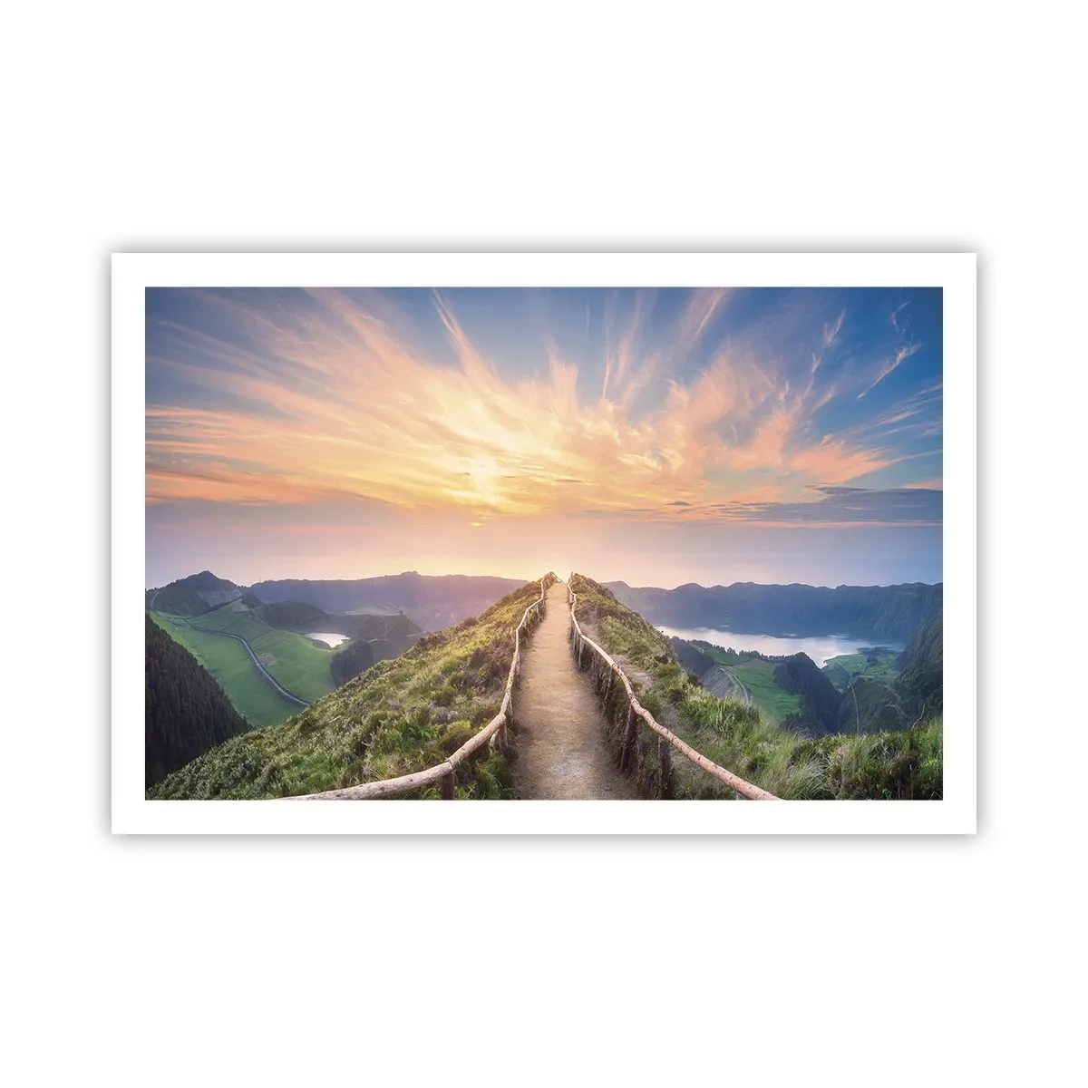 Poster - Nah am Himmel - 91x61 cm