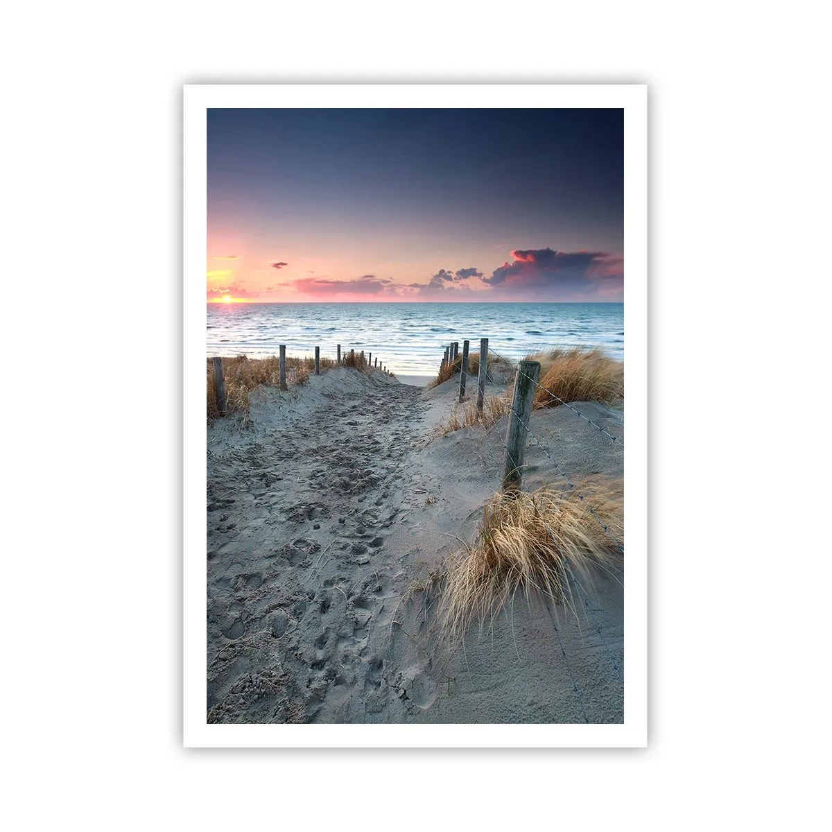 Poster - Du hast einen Regenbogen aus strahlendem Licht verschüttet ... - 70x100 cm