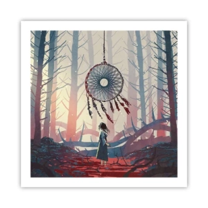 Poster - Geheimes Glücksritual - 60x60 cm