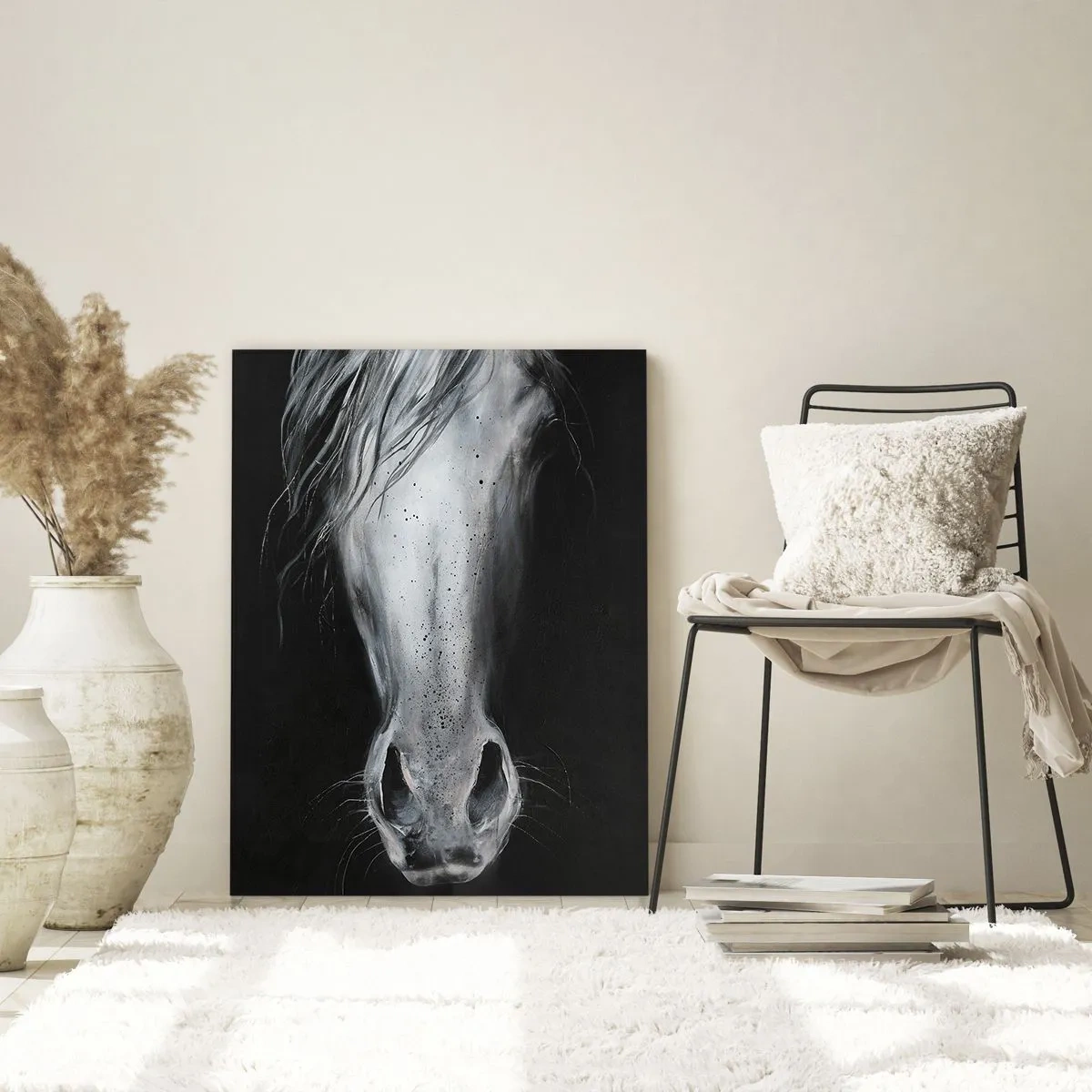 Glasbild - Bild auf glas - Verführerischer Look - 80x120 cm