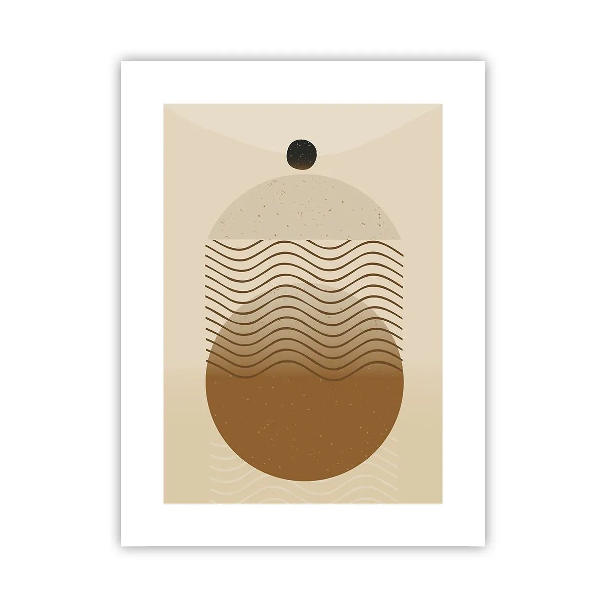 Poster - Zur Entstehung geometrischer Figuren - 30x40 cm