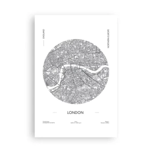 Poster - Anatomie von London - 61x91 cm