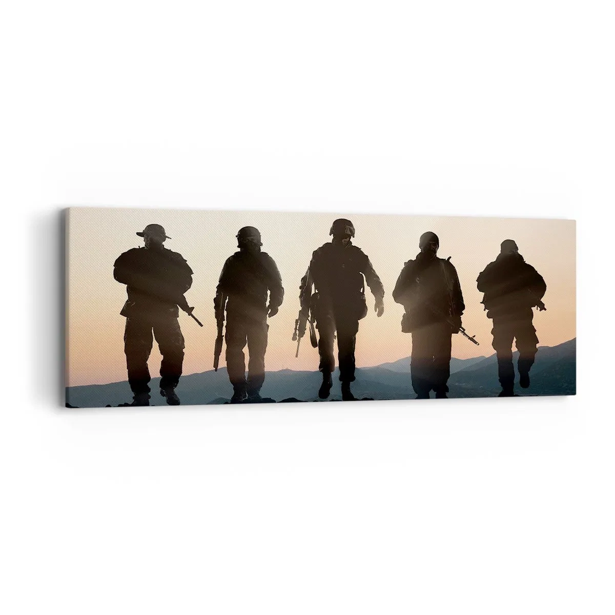 Bild auf Leinwand - Leinwandbild - Willkommen in unserer Welt - 90x30 cm