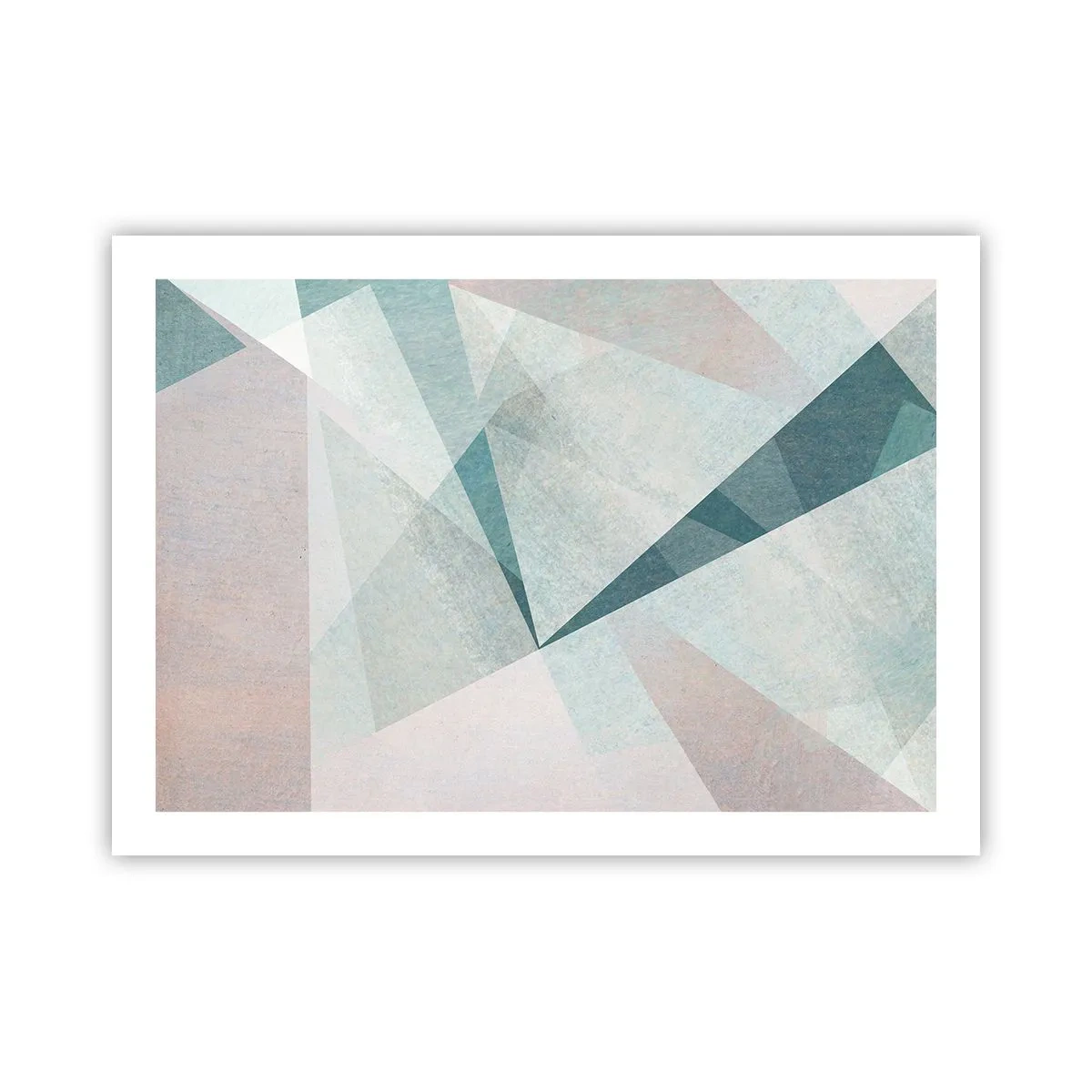 Poster - Einfach aber dynamisch - 70x50 cm