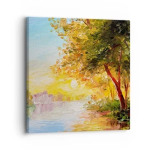 Bild auf Leinwand - Leinwandbild - Et in Arcadia ego - 30x30 cm