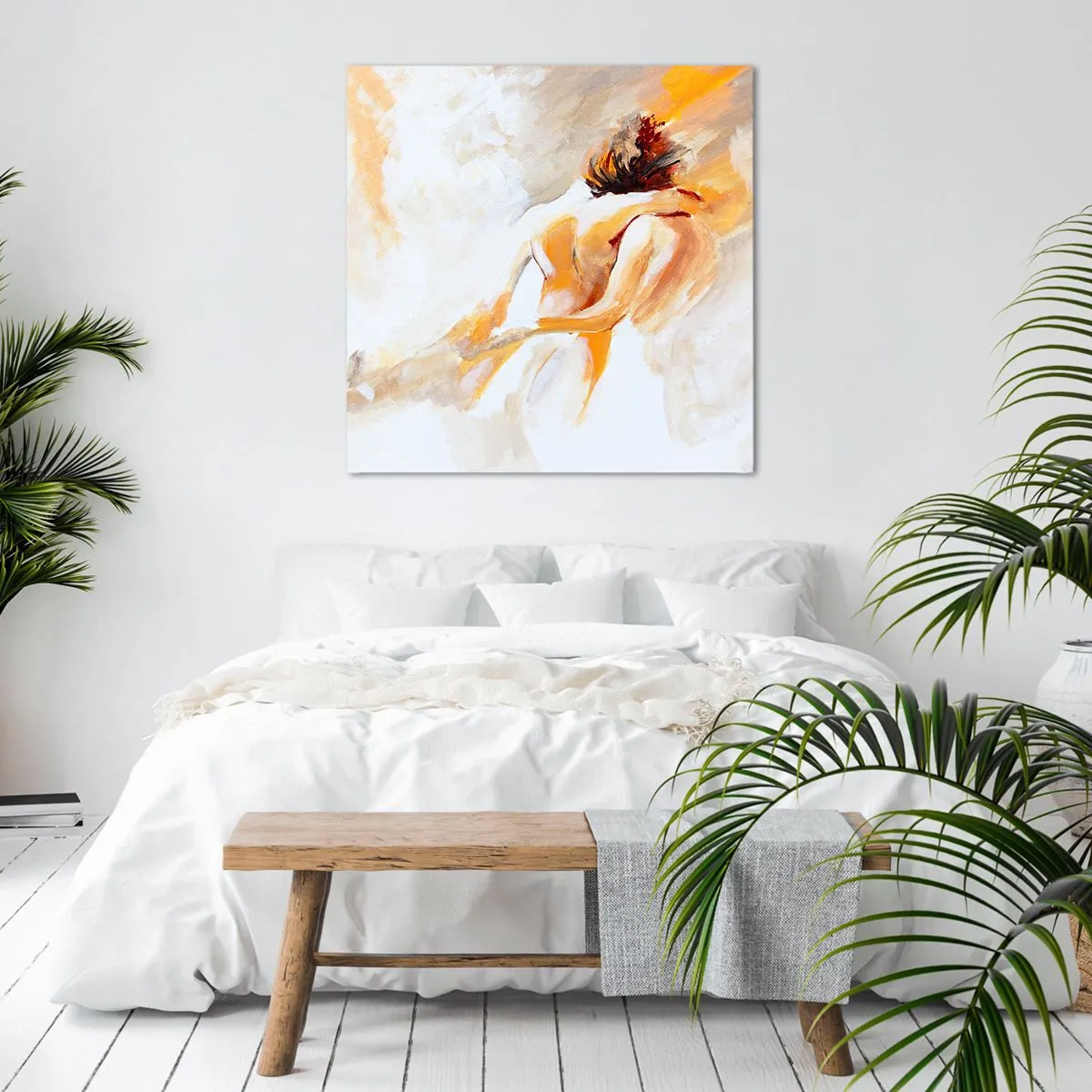 Bild auf Leinwand - Leinwandbild - Am Himmel der Nähe - 50x50 cm