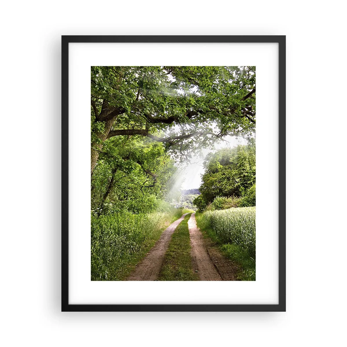 Poster in einem schwarzem Rahmen - Et in Arcadia ego - 40x50 cm