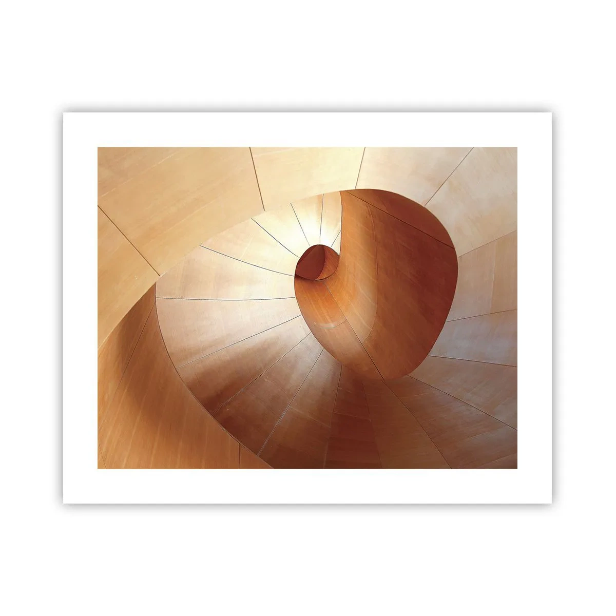 Poster - Architektonische Serpentine - 50x40 cm