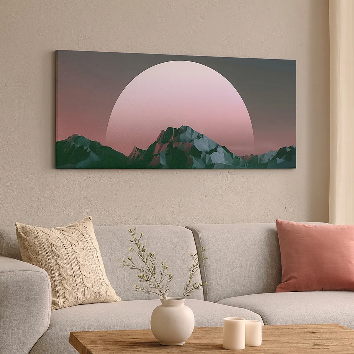 Bild auf Leinwand - Leinwandbild - In einer Nachbargalaxie - 30x30 cm