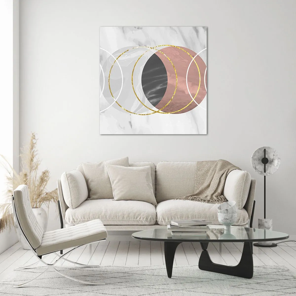 Glasbild - Bild auf glas - Musik der Sphären - 60x60 cm