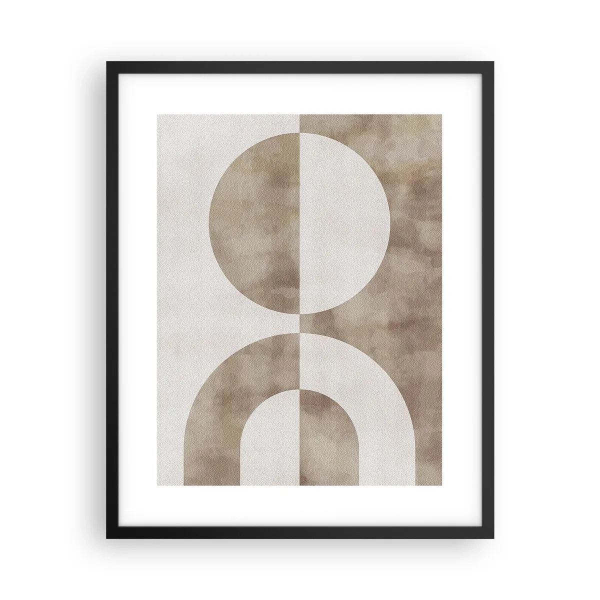 Poster in einem schwarzem Rahmen - Ähnlichkeiten und Unterschiede - 40x50 cm