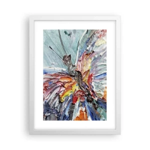 Poster in einem weißen Rahmen - Von der Natur gemalt - 30x40 cm