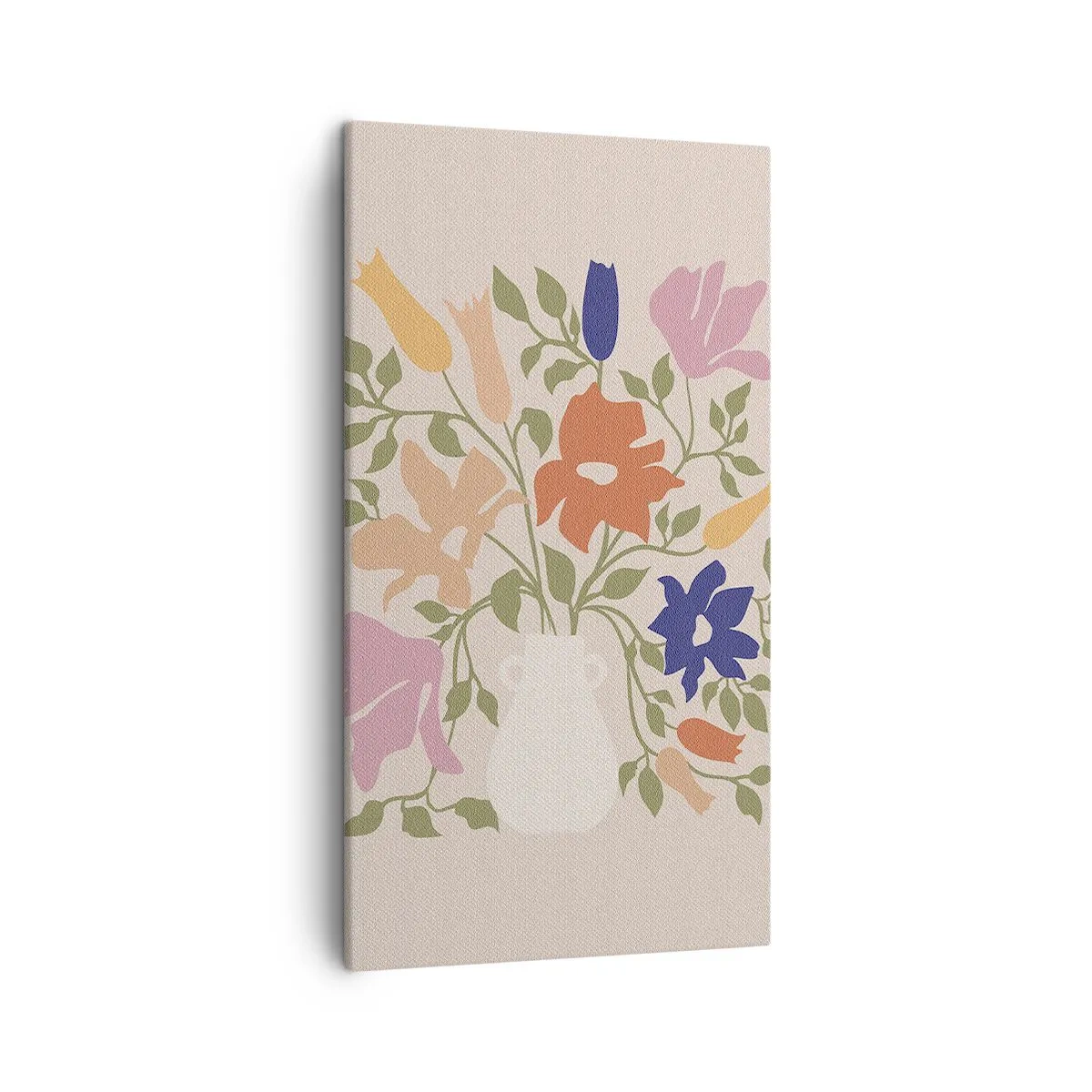 Bild auf Leinwand - Leinwandbild - Zartes Bouquet - 45x80 cm