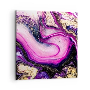 Bild auf Leinwand - Leinwandbild - Ein Moment hinter den Kulissen - 60x60 cm