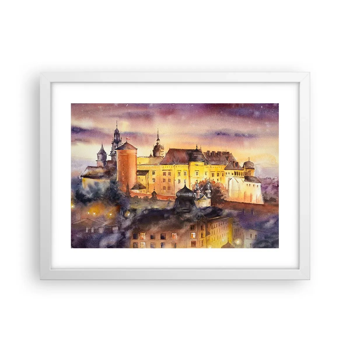 Poster in einem weißen Rahmen - Geschichte und Märchen - 40x30 cm