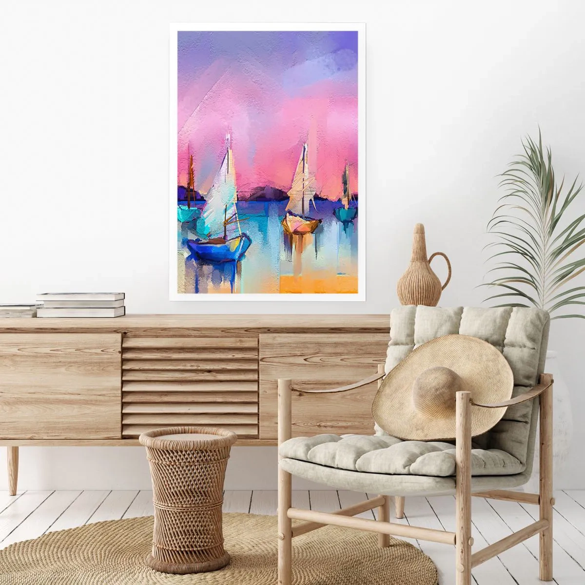 Poster - Richtung: breites Wasser - 61x91 cm