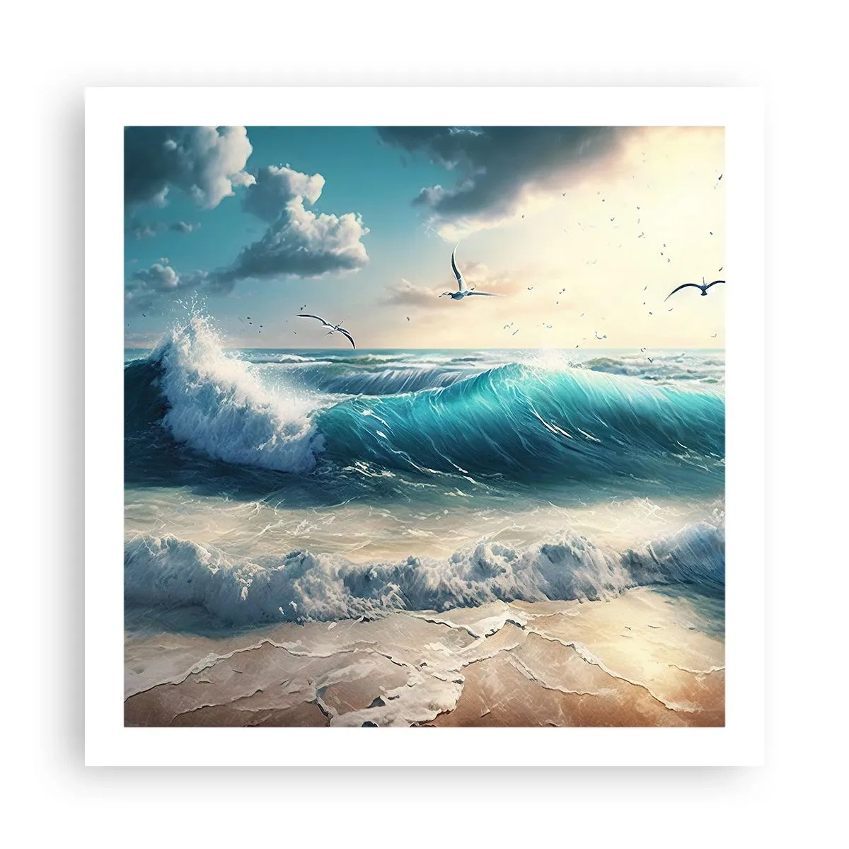 Poster - Es summt nur für dich - 60x60 cm