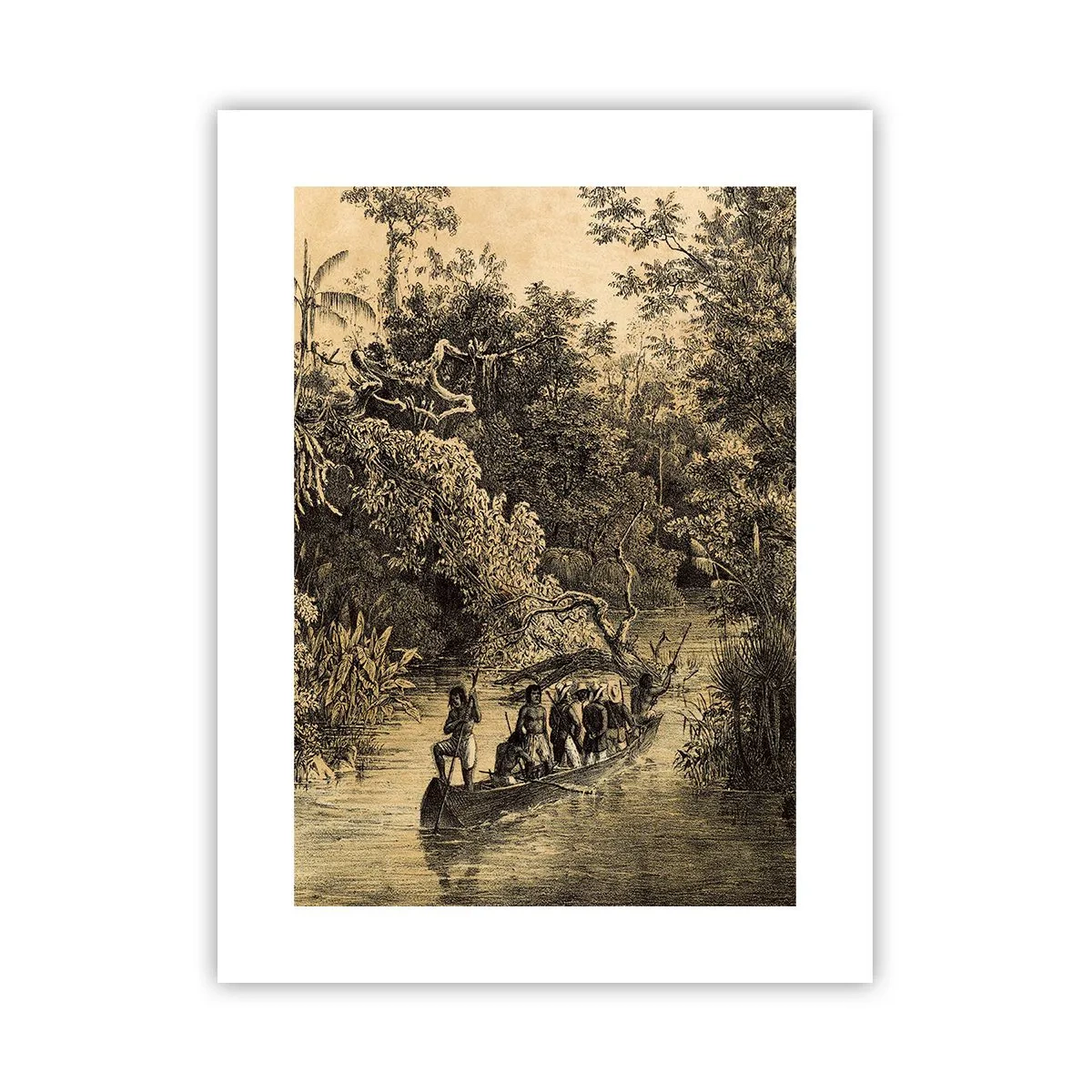 Poster - Expedition zur Quelle - 30x40 cm