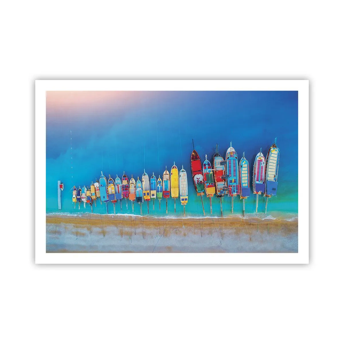 Poster - Aus der Vogelperspektive - 91x61 cm
