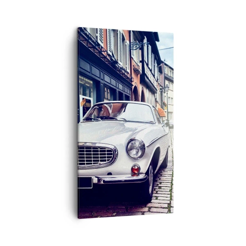 Bild auf Leinwand - Leinwandbild - Die Vergangenheit ist heute - 45x80 cm