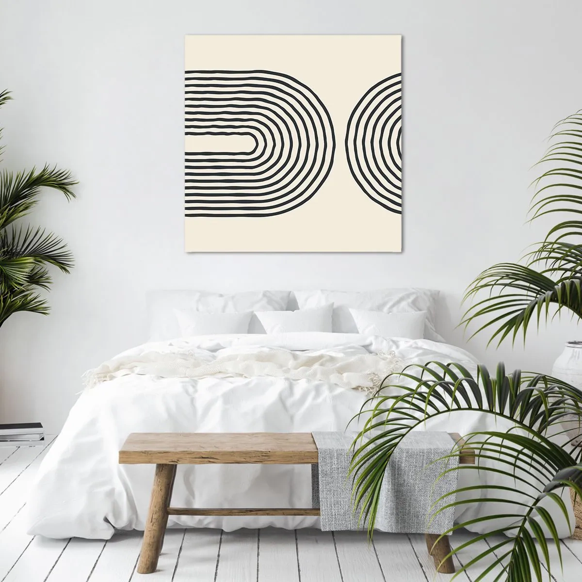 Bild auf Leinwand - Leinwandbild - In einem Moment ... - 70x70 cm