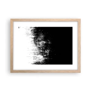 Poster in einem Rahmen aus heller Eiche - Und der Gewinner ist ... - 40x30 cm