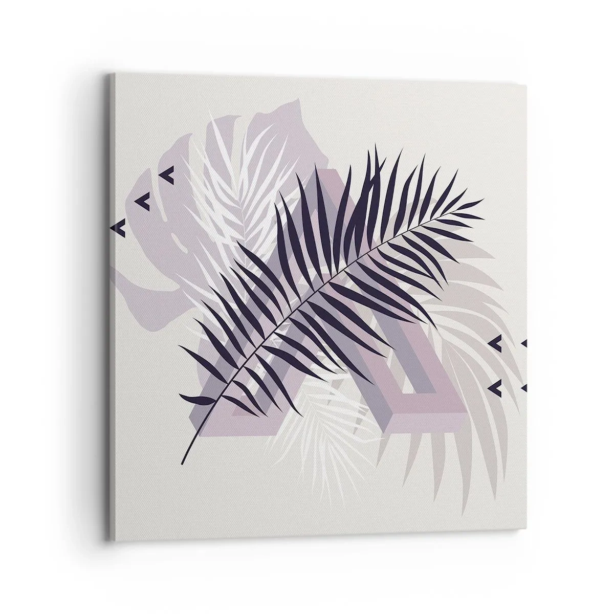 Bild auf Leinwand - Leinwandbild - Der Schatten des Schattens - 70x70 cm