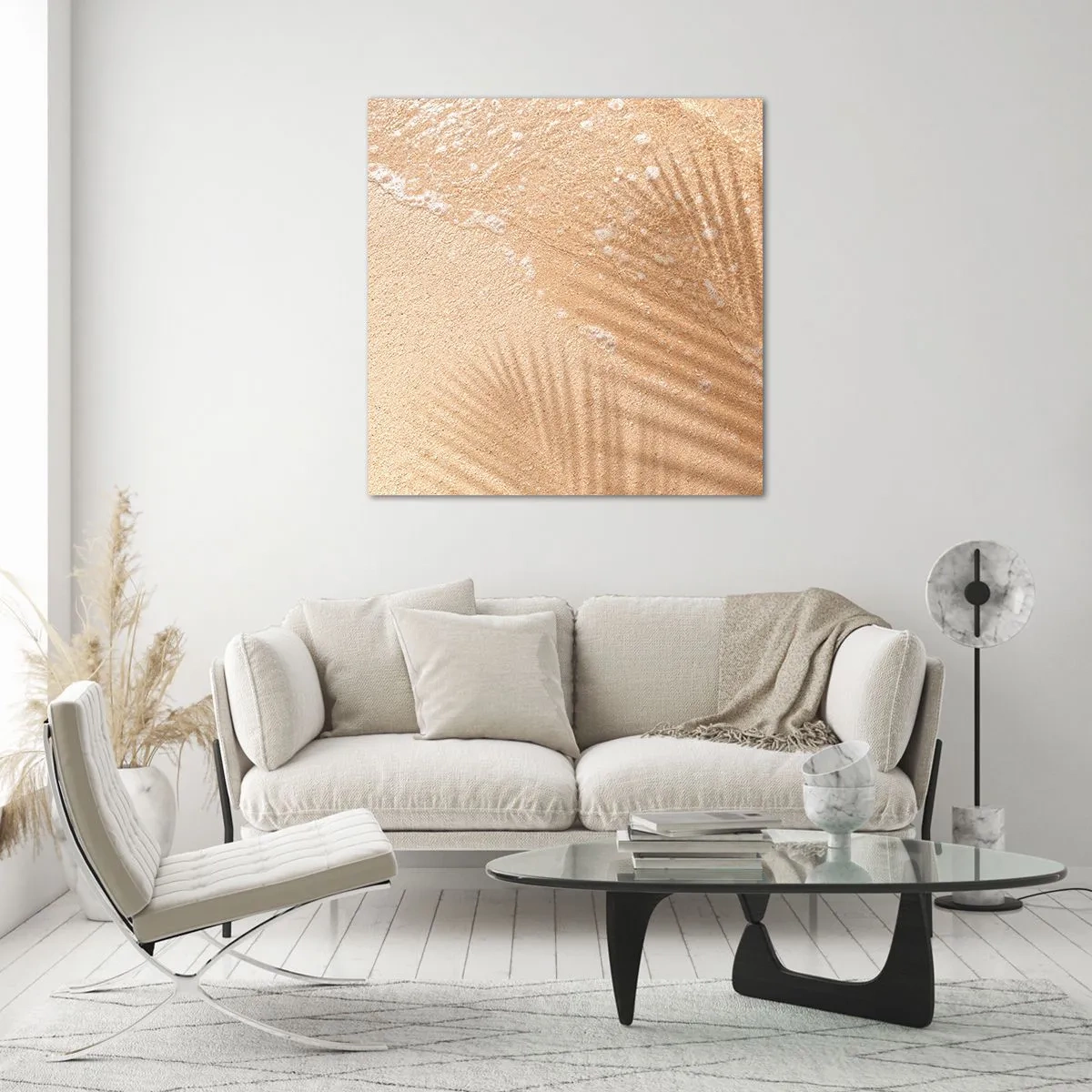 Glasbild - Bild auf glas - Der Schatten eines heißen Sommers - 70x70 cm