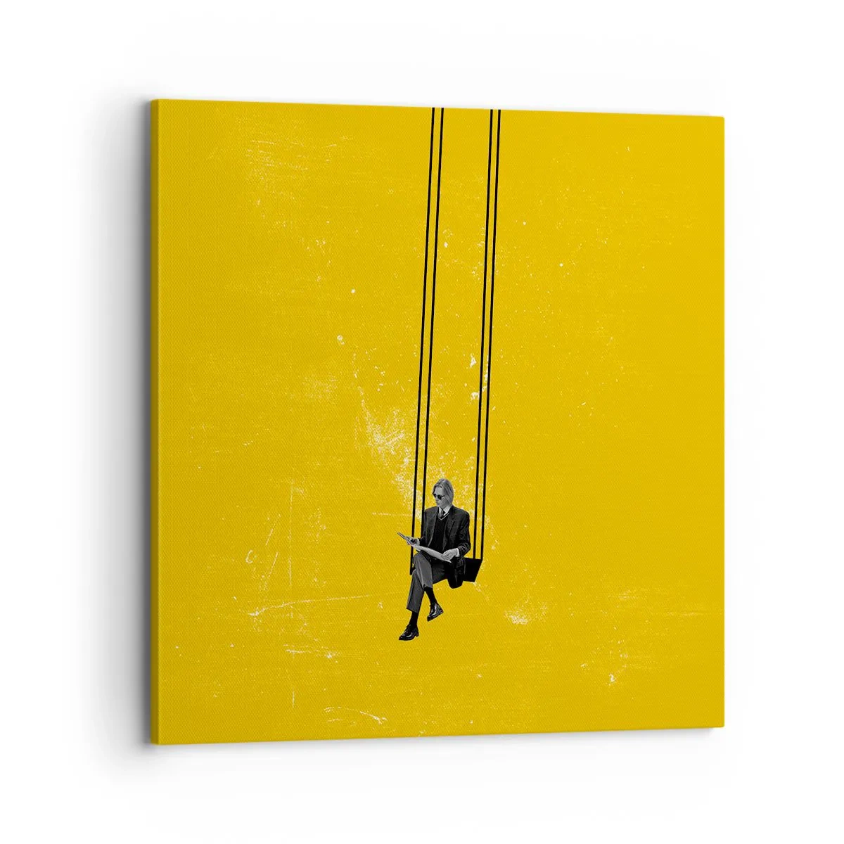 Bild auf Leinwand - Leinwandbild - Tag wie jeder andere - 70x70 cm