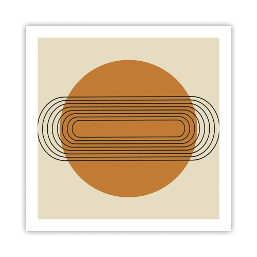 Poster - Perfekter Plan - 60x60 cm