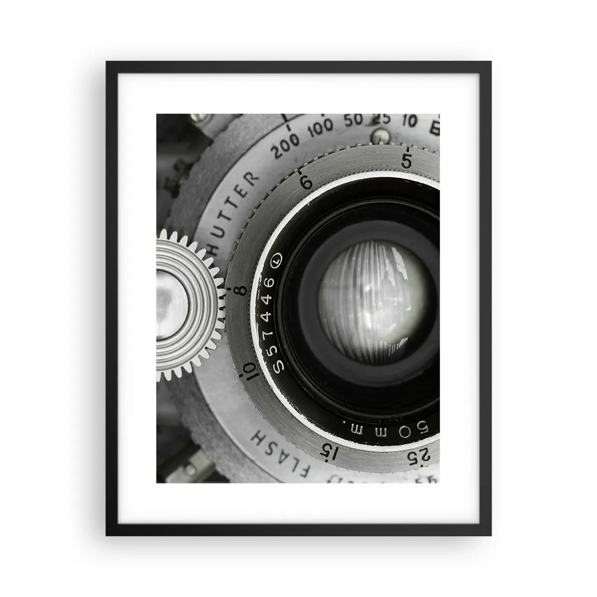 Poster in einem schwarzem Rahmen - Eine Story über Hollywood - 40x50 cm