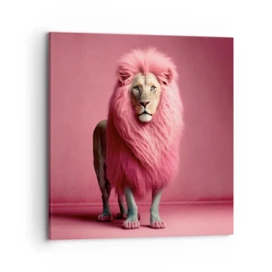 Bild auf Leinwand - Leinwandbild - Und du hast keine Angst mehr - 70x70 cm