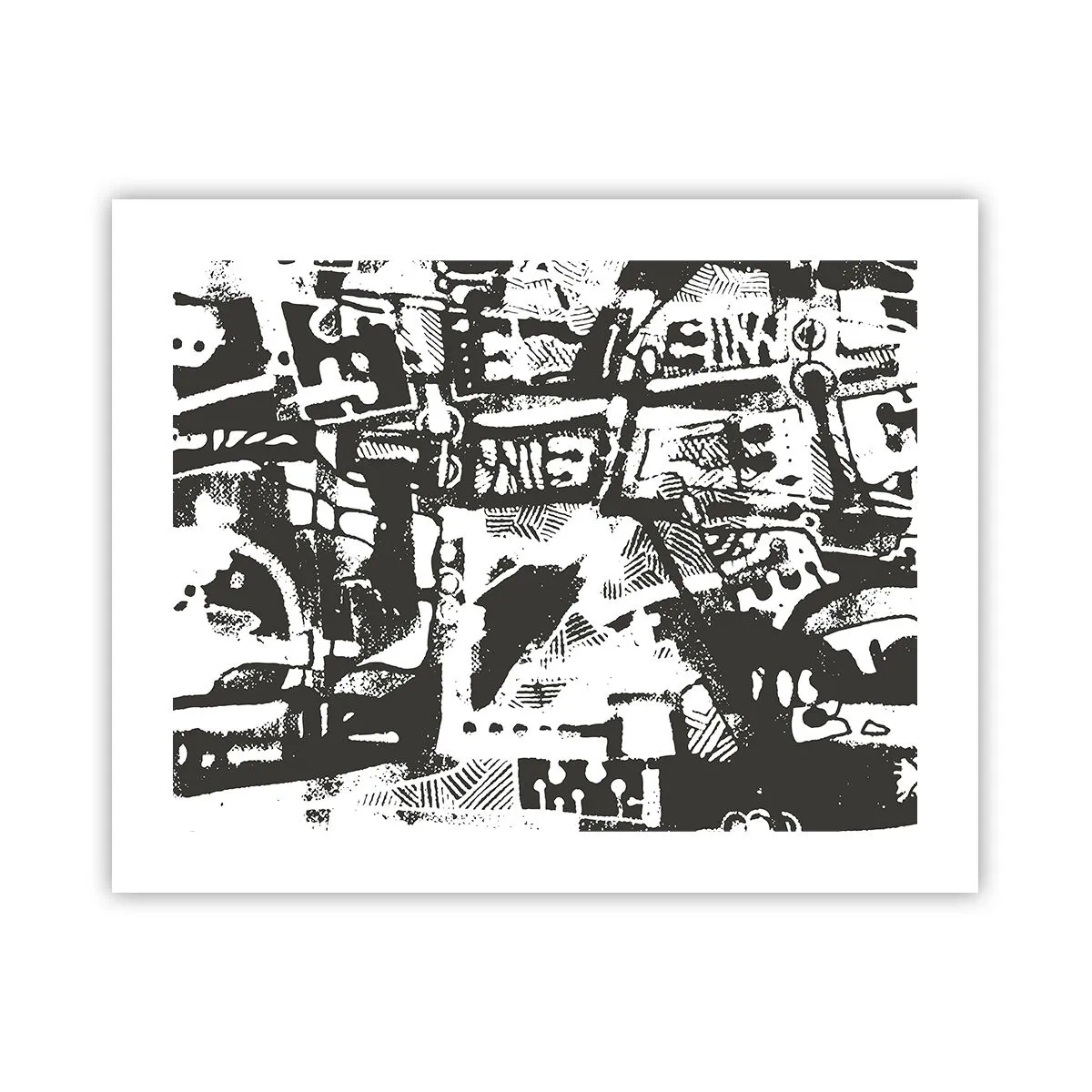 Poster - Ordnung oder Chaos? - 50x40 cm