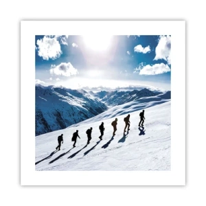 Poster - Das Team der Eroberer - 40x40 cm