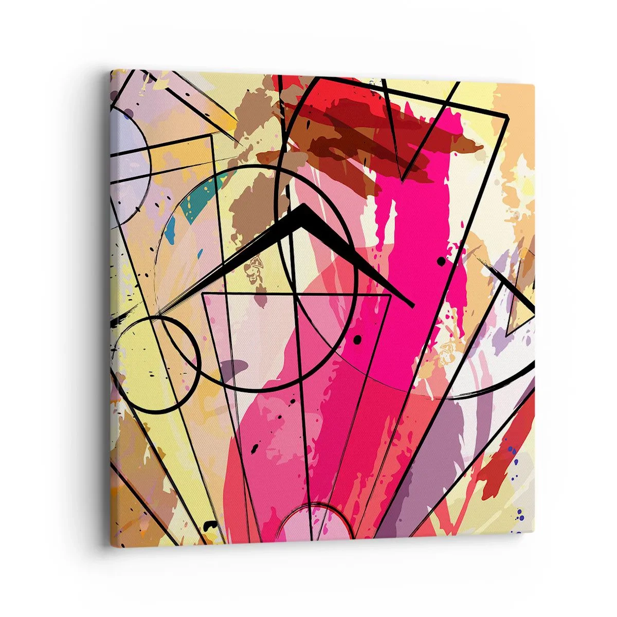 Bild auf Leinwand - Leinwandbild - Explosion - 40x40 cm