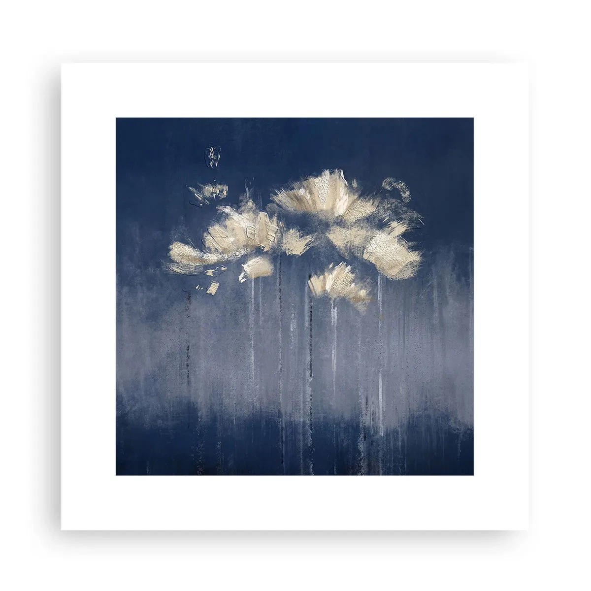 Poster - Wie Blütenblätter im Wind - 30x30 cm