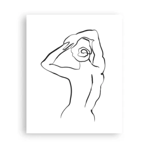 Poster - Morgenakte - 40x50 cm