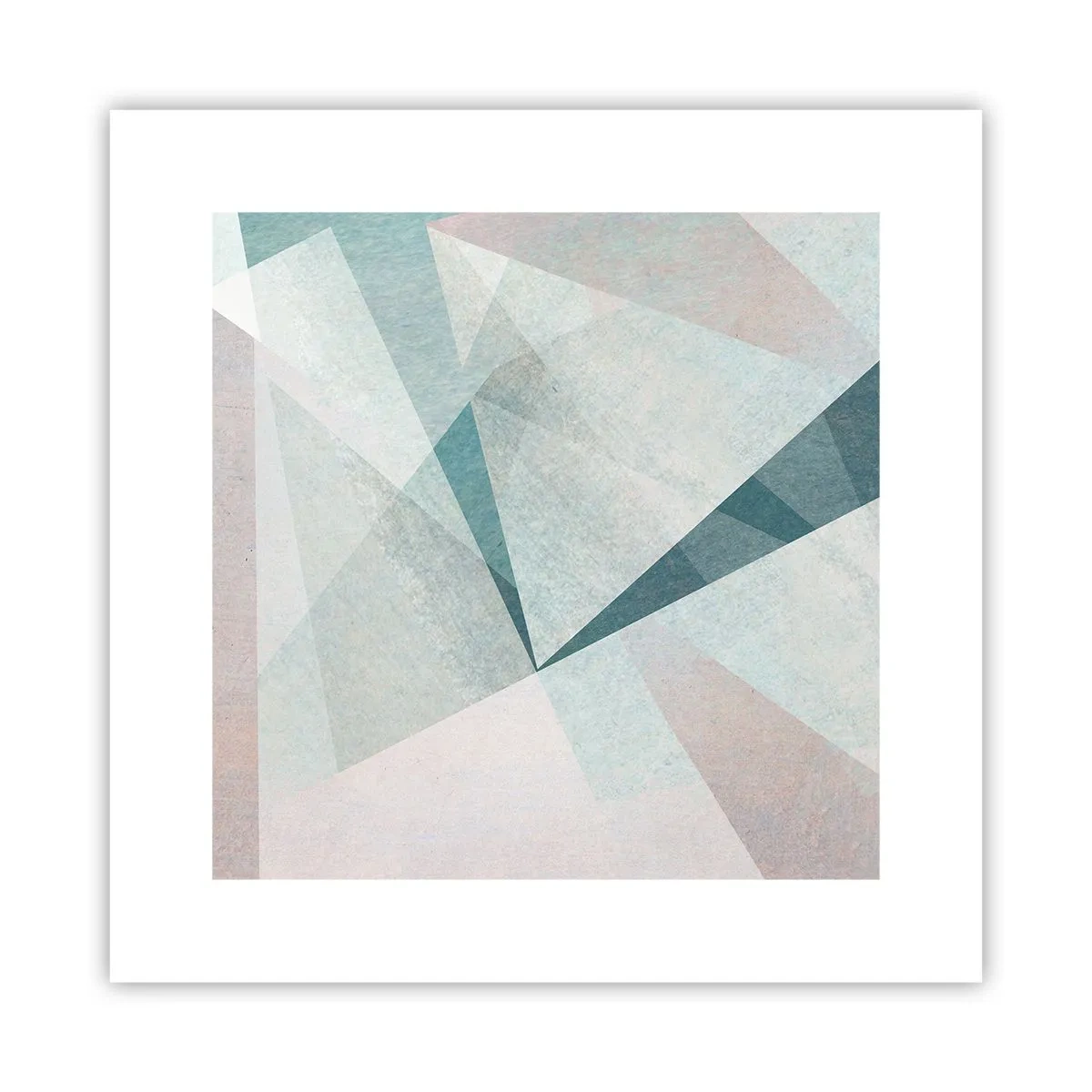 Poster - Einfach aber dynamisch - 30x30 cm