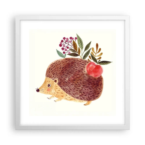 Poster in einem weißen Rahmen - Und dann magst du mich schon - 40x40 cm