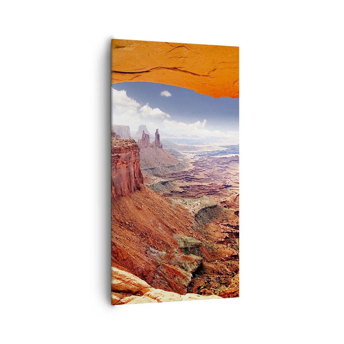 Bild auf Leinwand - Leinwandbild - Von der Natur selbst geschnitzt - 65x120 cm