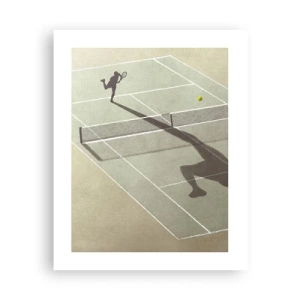 Poster - Überwinde dich selbst - 40x50 cm